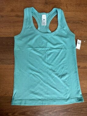 NWT Old Navy Women’s Small Athletic Racerback Tank Top Turquoise